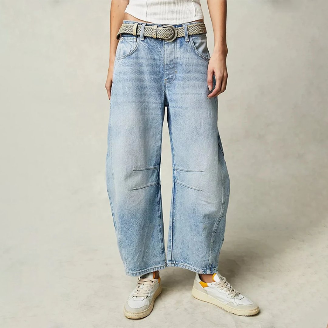 BEKARD™ | JEANS COMODI CON TAGLIO LARGO